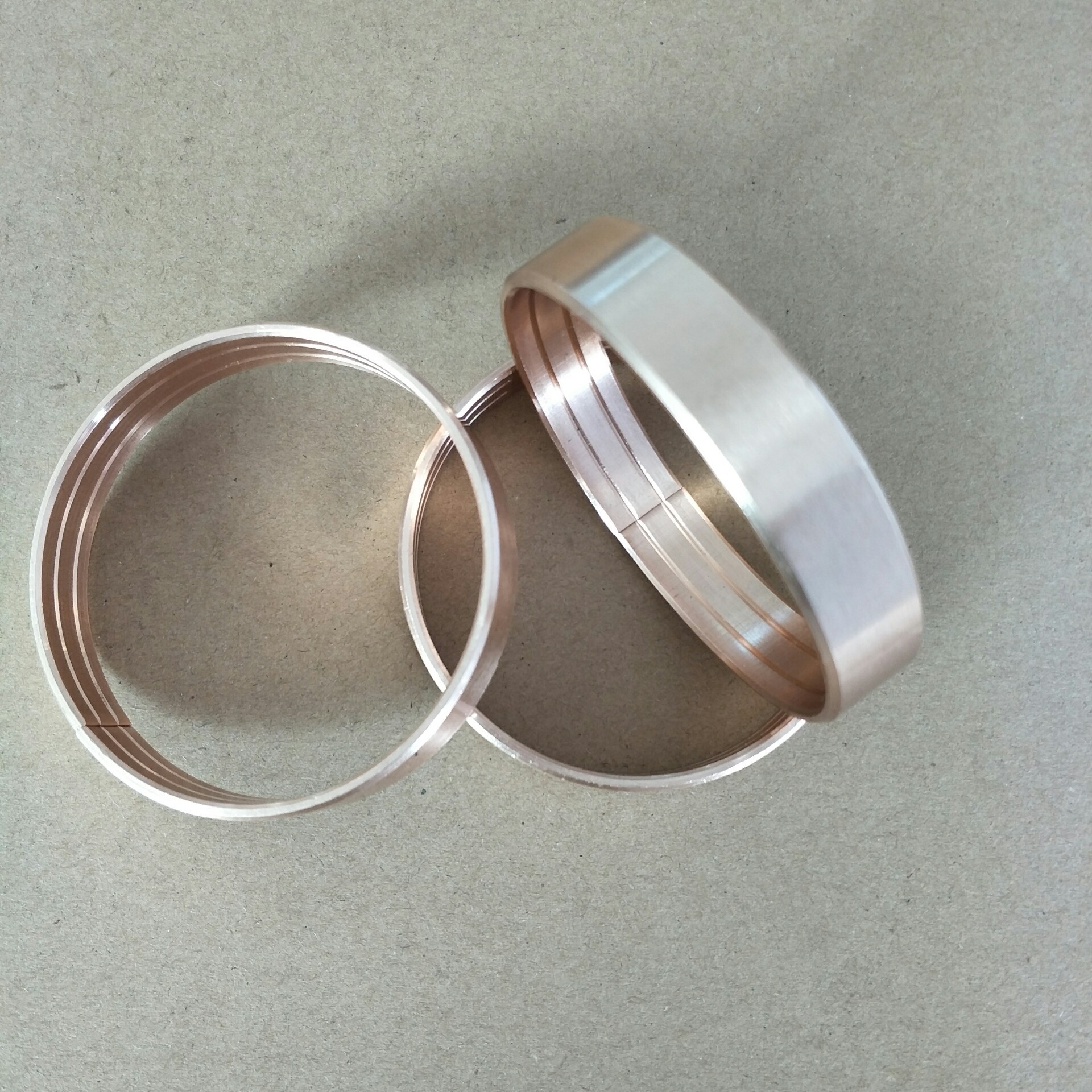 源头厂家fb090车泵铜环无油滑动轴承砼泵配件万乐士导向环铜套