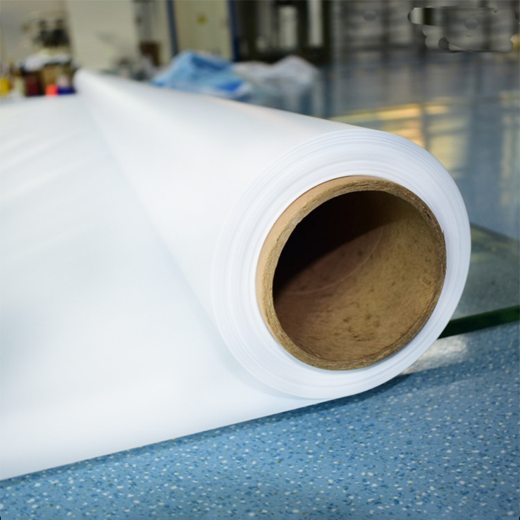 uv高清超薄透光膜 天花吊顶白色软膜阻燃广告灯箱膜来图定制