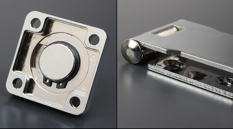 zhhan展涵抽屉锁免开孔办公柜锁扣 门锁扣搭扣老式柜子锁柜门锁具