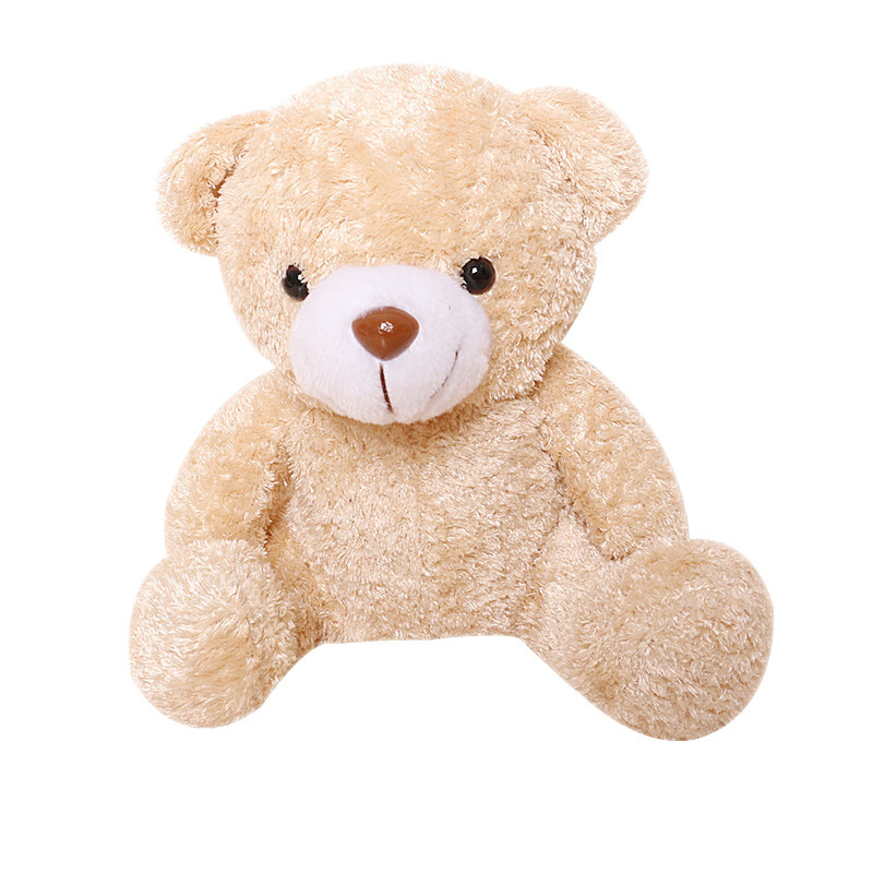 来图定制动漫毛绒公仔卡通长毛熊玩偶大中小坐姿毛绒泰迪熊加工厂