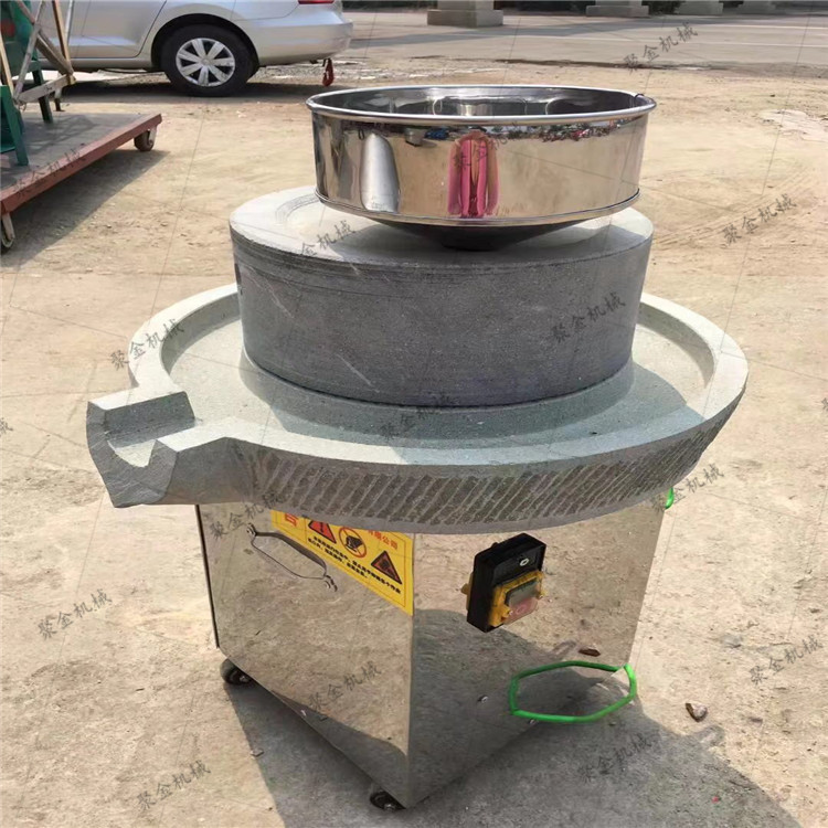 家用电动石磨荞麦小麦专用磨面电动石磨机艾绒专用电动石磨