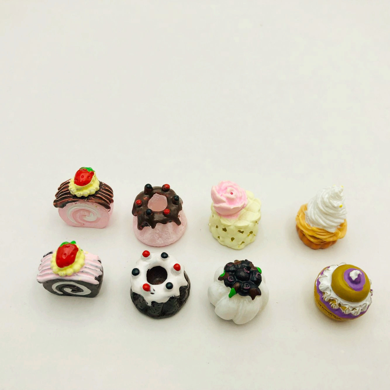 dollhouse miniatures diy 模型 仿真 黏土 迷你 食玩新款蛋糕