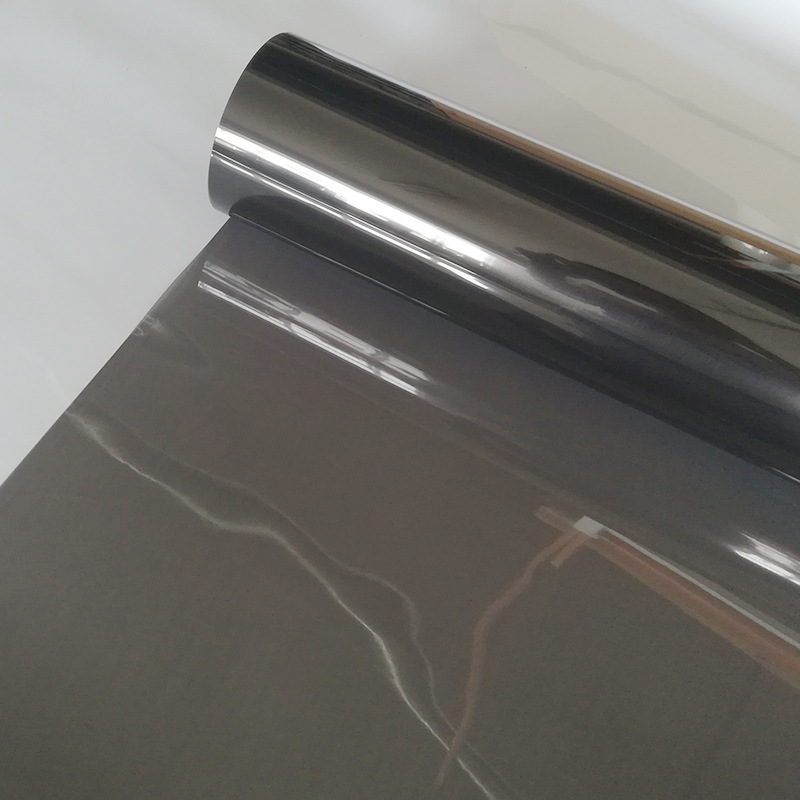 厂家供应pet薄膜透明灰色玻璃装饰膜移门隔断彩色贴纸灰色遮光膜