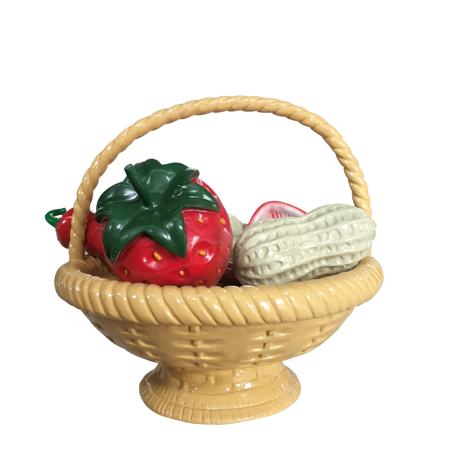 菜篮子雕塑农场果篮玻璃钢蔬菜水果雕塑定制农场摆件户外庄园摆件