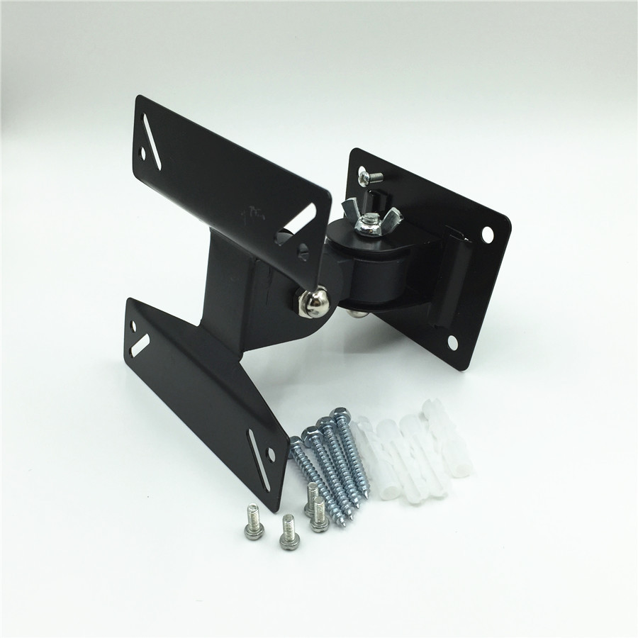 电视机显示器通用多向支架挂架电视支架迷你180度旋转固定支架