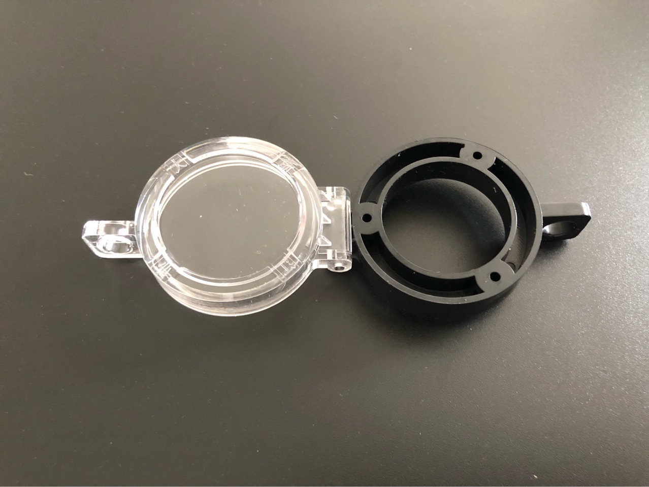 直销急停旋转按钮开关保护罩 防水22mm防护罩可挂锁防尘防误操作