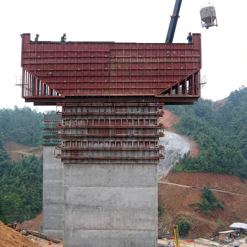 长期销售 盖梁钢模板 铁路桥梁组合墩柱盖梁模板 盖梁底模板