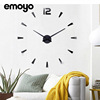 Nordic fashion 3D three-dimensional Simplicity style originality Wall clock a living room decorate Mirror Large Acrylic diy Wall clock Nordic fashion 3D three-dimensional Simplicity style originality Wall clock a living room decorate Mirror Large Acrylic diy Wall clock