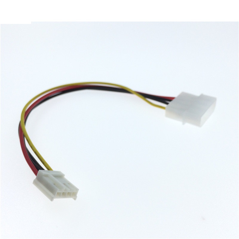 大4pin转小4p电源线电脑主板ide软驱连接线台式大4公转小4母供电