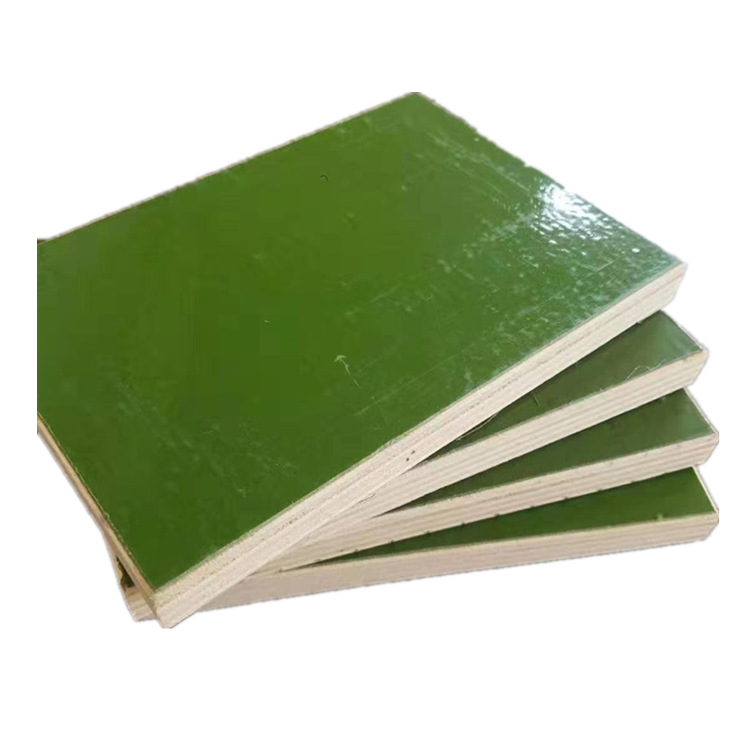 厂家销售 建筑pvc绿色覆塑多层模板 36尺小板 桥梁板 可开票