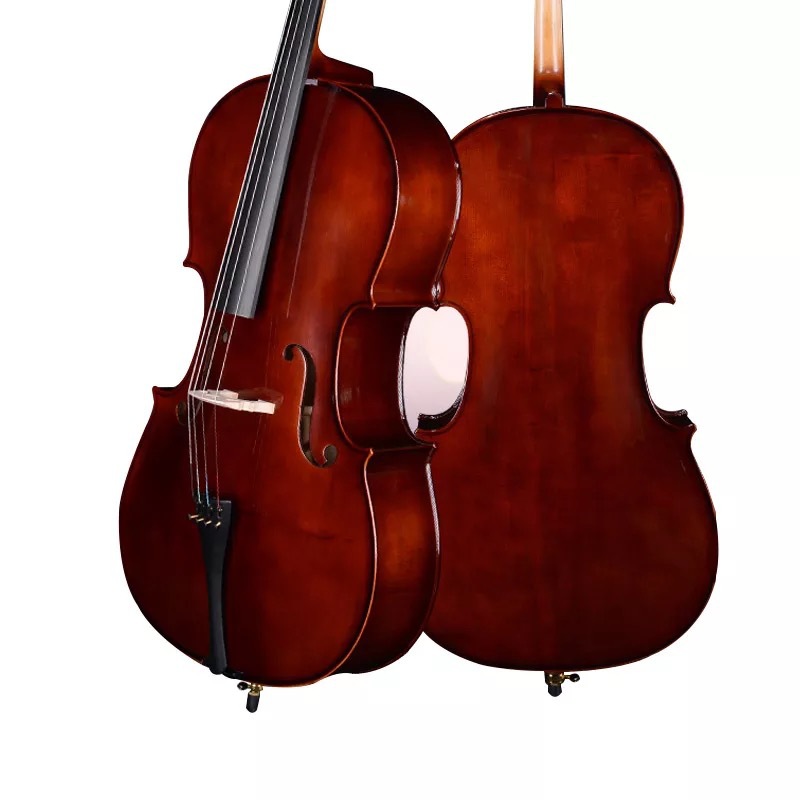 凤灵实木大提琴flc2113成人儿童初学者专业级考级琴 演奏表演乐器