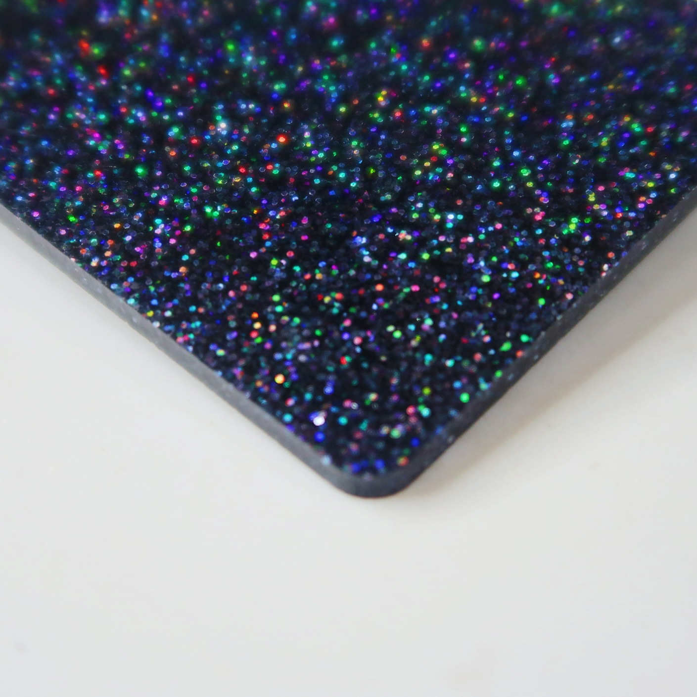 黑砂金有机玻璃闪银闪金亚克力板金细砂葱板3mm亚马逊可裁切