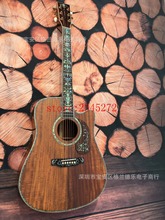 工厂生产直销41寸相思木木吉他 D45缺角民谣木吉他 支持代发