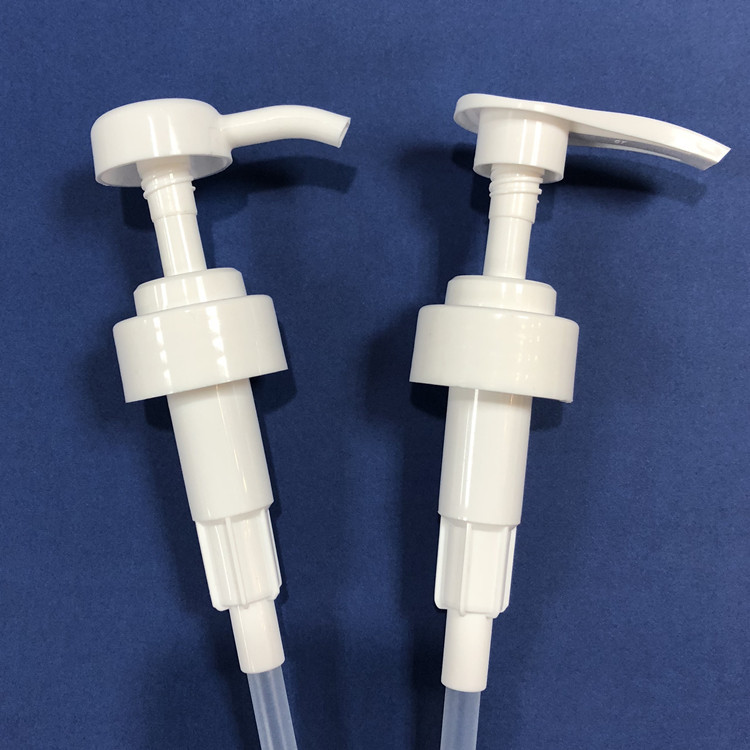 32牙光面乳液泵家庭装沐浴乳泵头塑料按压泵酱油挤压按压头