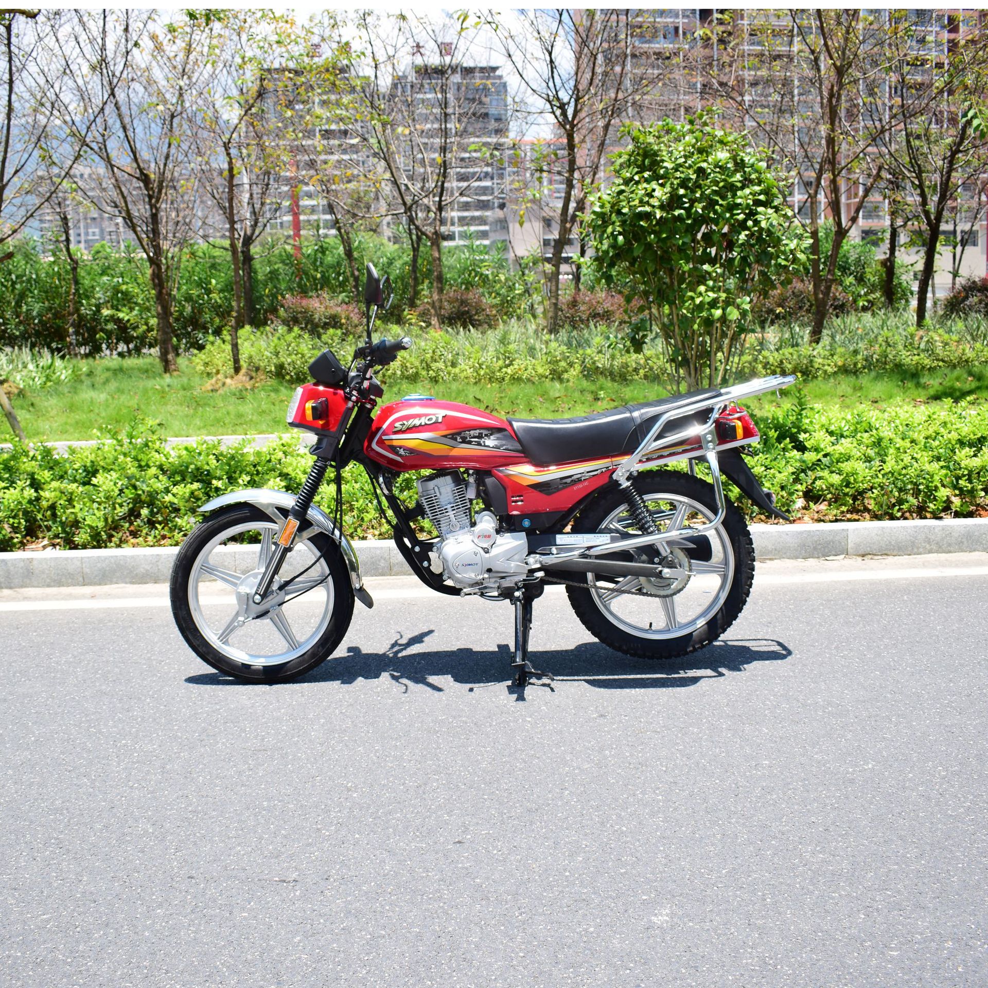 全新整车国四电喷可上牌轻骑集团燃油二轮wy款摩托车150cc