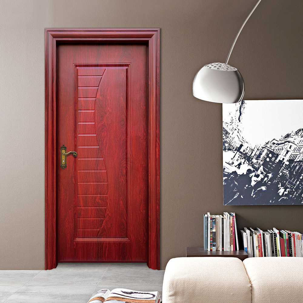 佛山厂家供应仿木纹全铝室内门 房间门 现代简约铝合金卧室门定制