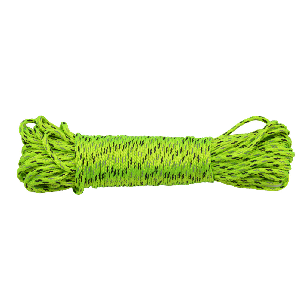 营绳夜光反光帐篷风绳 天幕拉绳 高亮双反夜光绳 户外帐篷绳