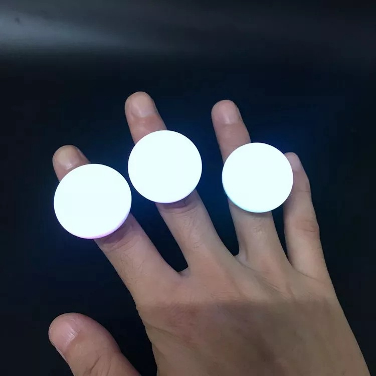 舞会运动party发光戒指logo定制led手指灯七彩日本动漫闪光戒指灯
