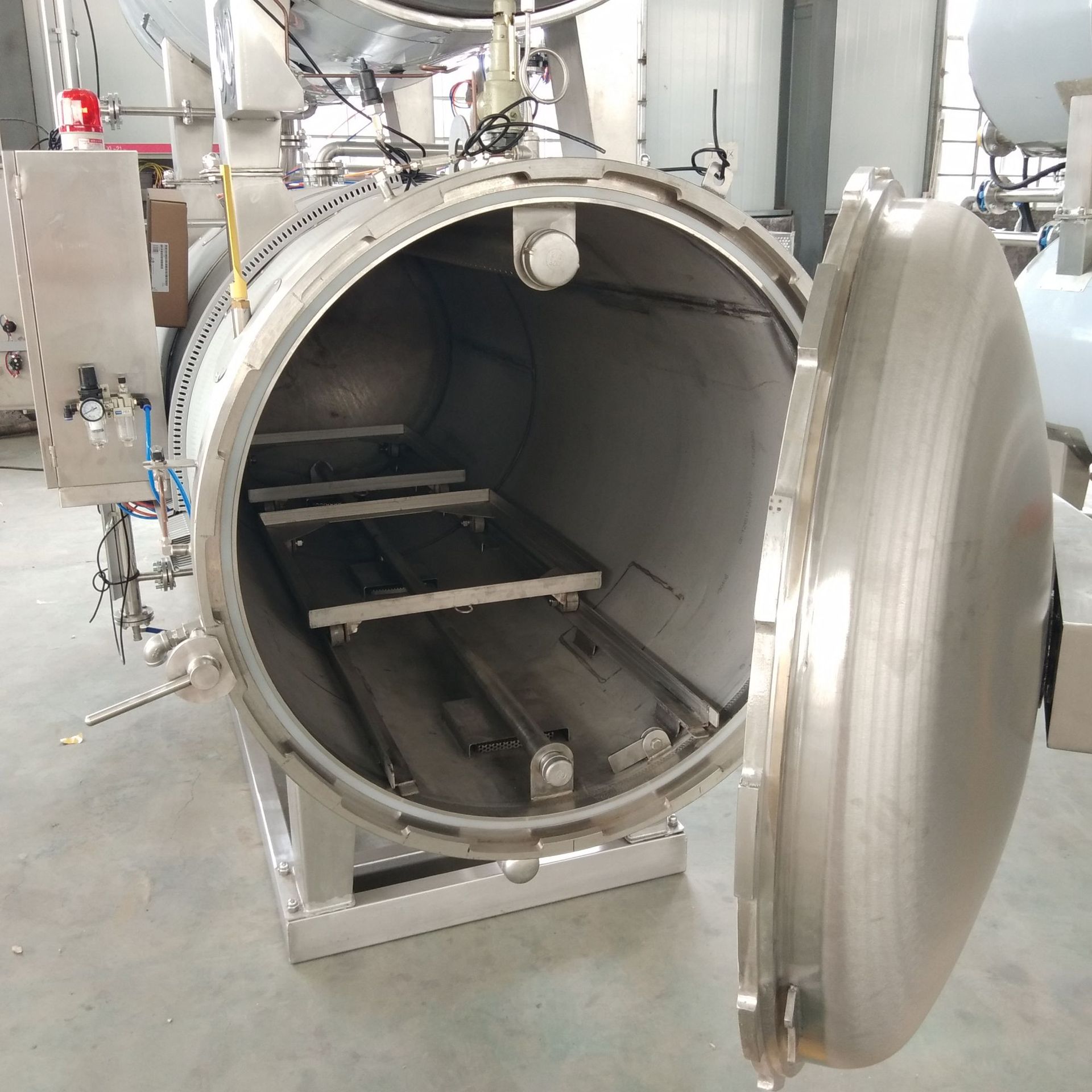 真空包装猪蹄卤肉高温杀菌锅鸭脖鸭肉鸭翅真空即食休闲食品杀菌锅