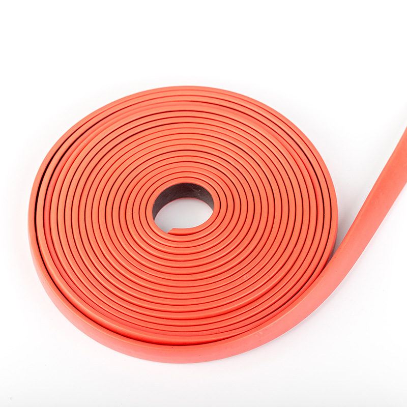 无背胶红色i型密封条防火门耐高温防火胶条防撞隔音石墨阻燃胶条