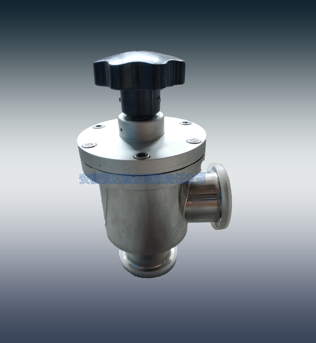 kf真空角阀安徽厂家 304不锈钢高真空手动挡板阀 kf25 kf40角阀