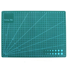 A4绿色双面PVC切割垫板 介刀板橡皮章雕刻板 DIY手工模型垫板