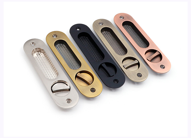 特价批发移门锁推拉门趟门锁具工程五金配套门锁 橱房门拉手带勾