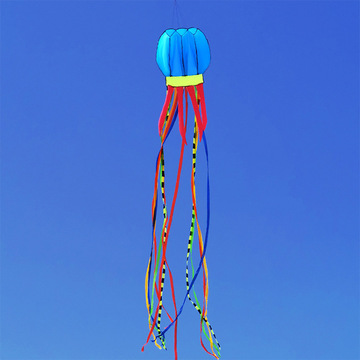 水母高强化纤风筝布料无骨架纯diy制作 潍坊荔华软体风筝批发