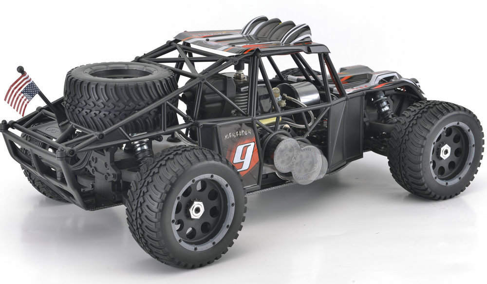 飞神汽油车 1:5油动遥控车模型 四驱沙漠卡 燃油越野遥控车