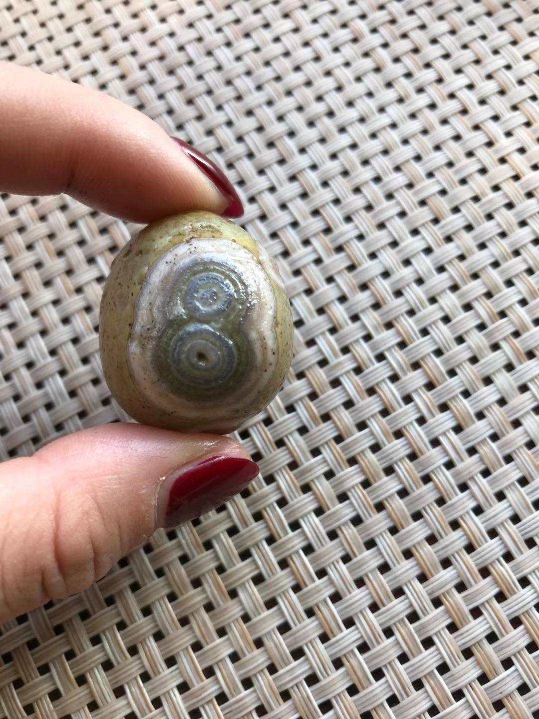 精品阿拉善戈壁原石玛瑙眼睛石