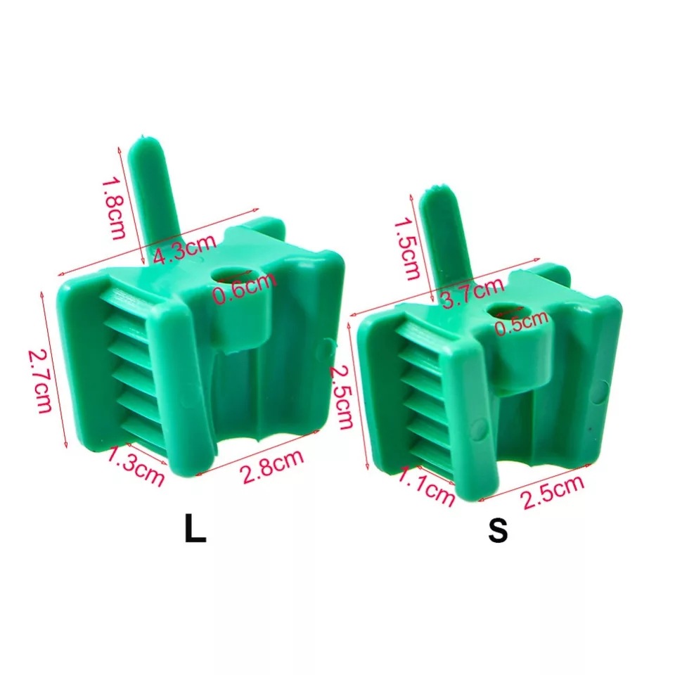 牙科开口器 绿色纯色咬合垫 齿科口内支撑器 带吸唾洞 口腔材料