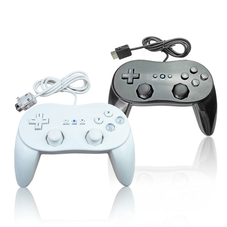 厂家直销 wii二代牛角手柄 wii游戏手柄 wii接口经典二代游戏手柄