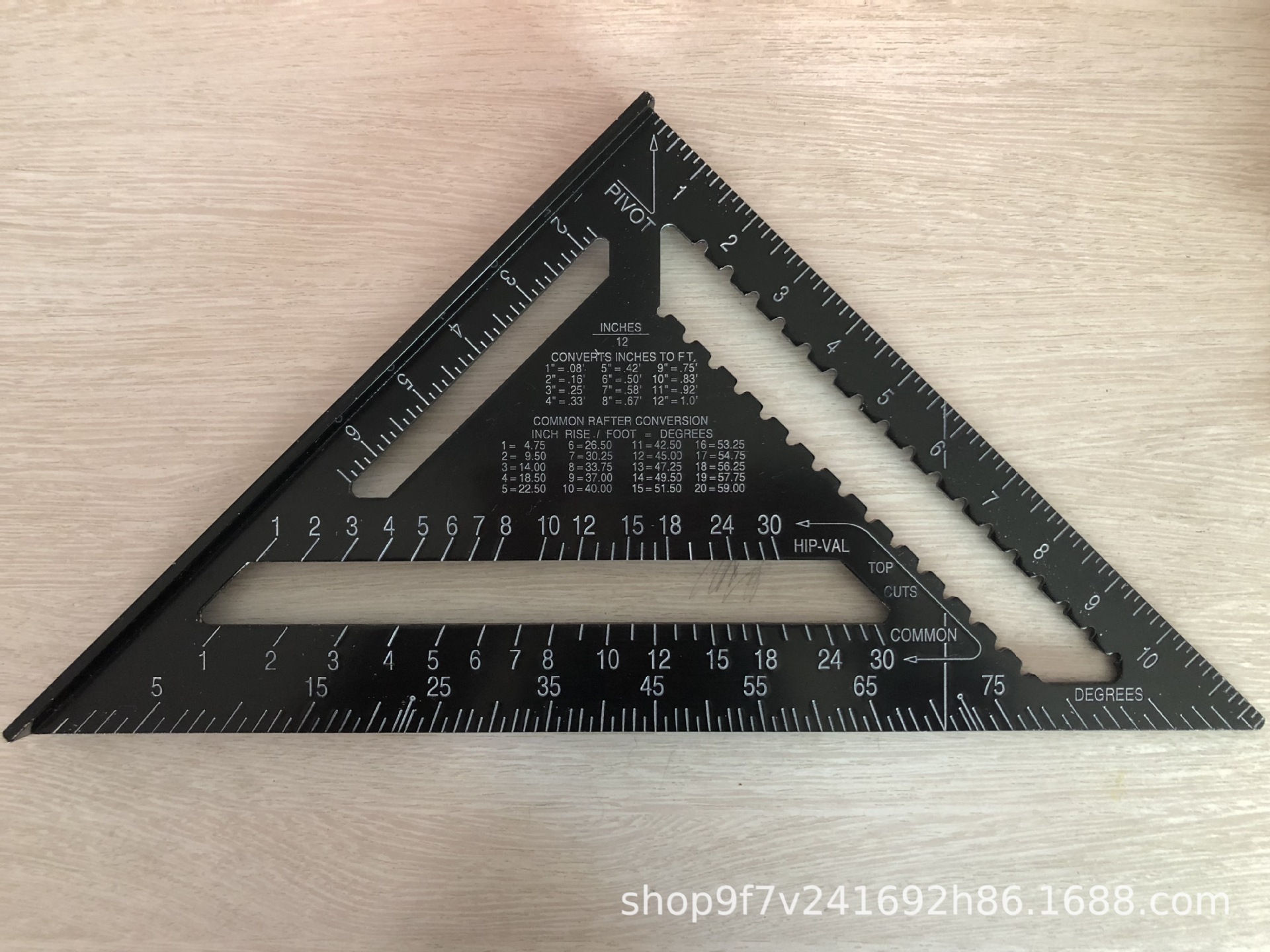 厂家直销 48寸铝合金折叠三角板 多功能角度尺 活动三角尺
