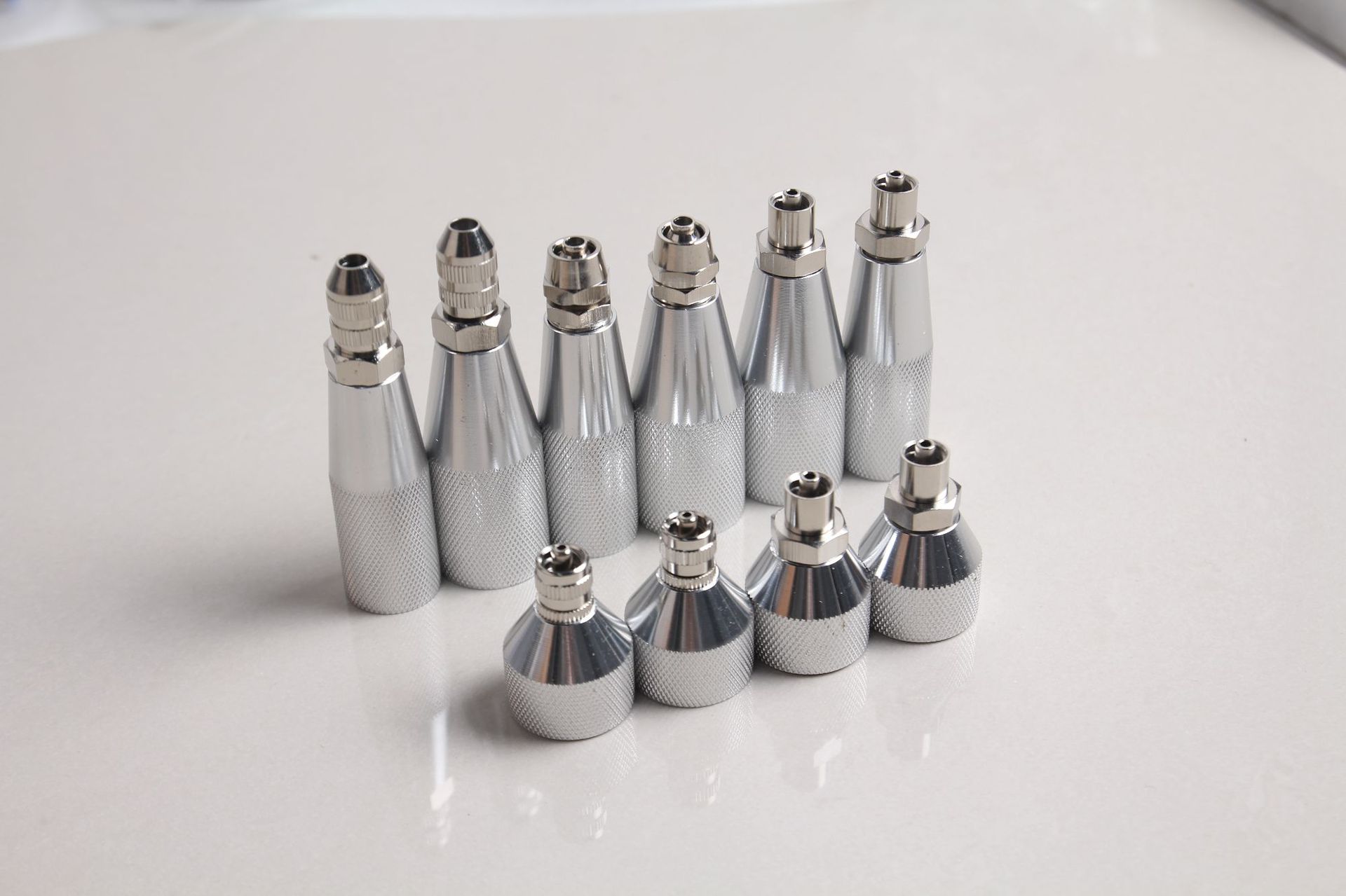 硅胶筒转接头玻璃胶转换头自动点胶机鲁尔牙卡扣