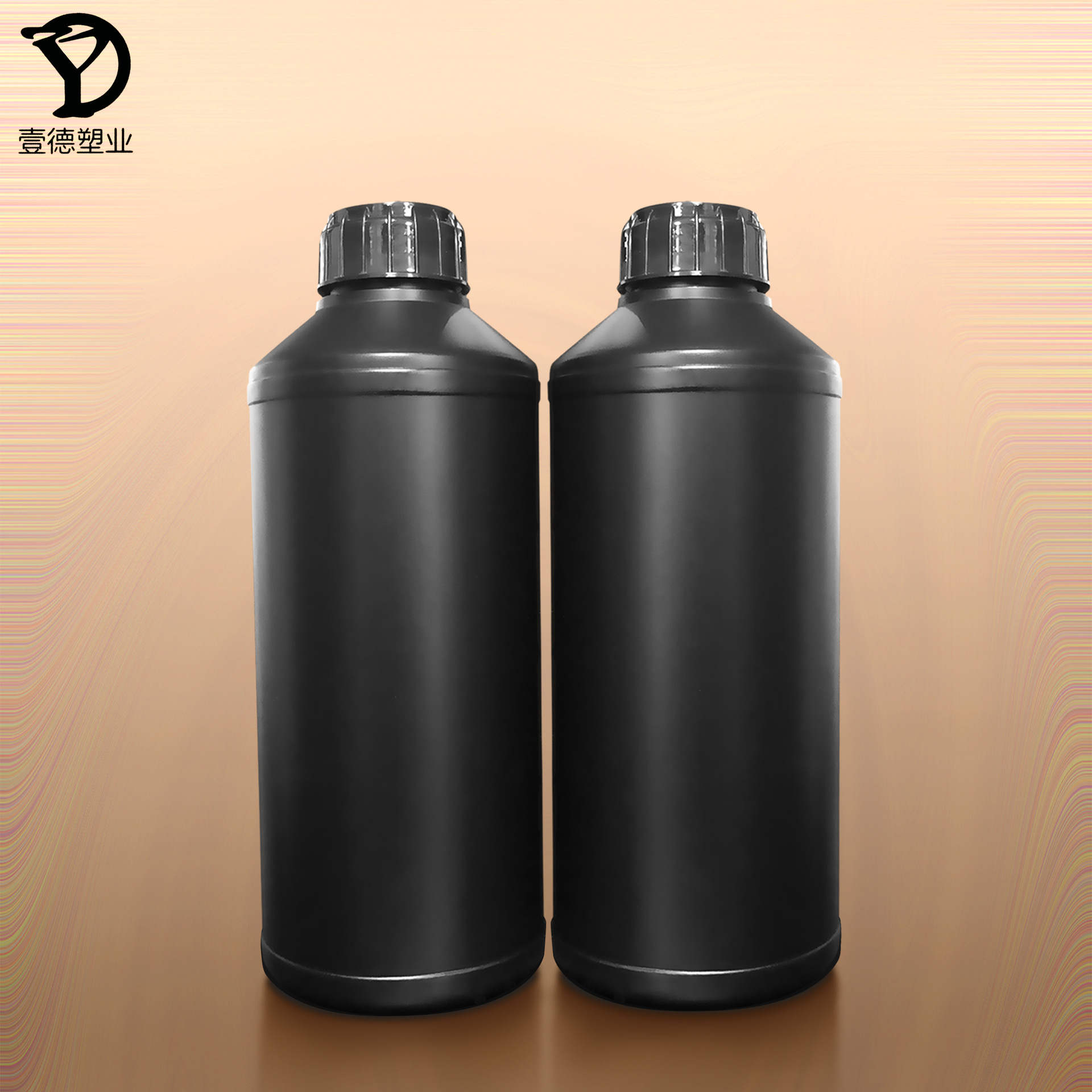 厂家定制1000ml墨水瓶子hdpe农药包装瓶加厚化工瓶子1升塑料瓶