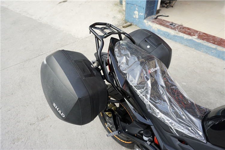 光阳ck400后货架 k-rider400街车摩托车后尾架车架尾箱架改装配件