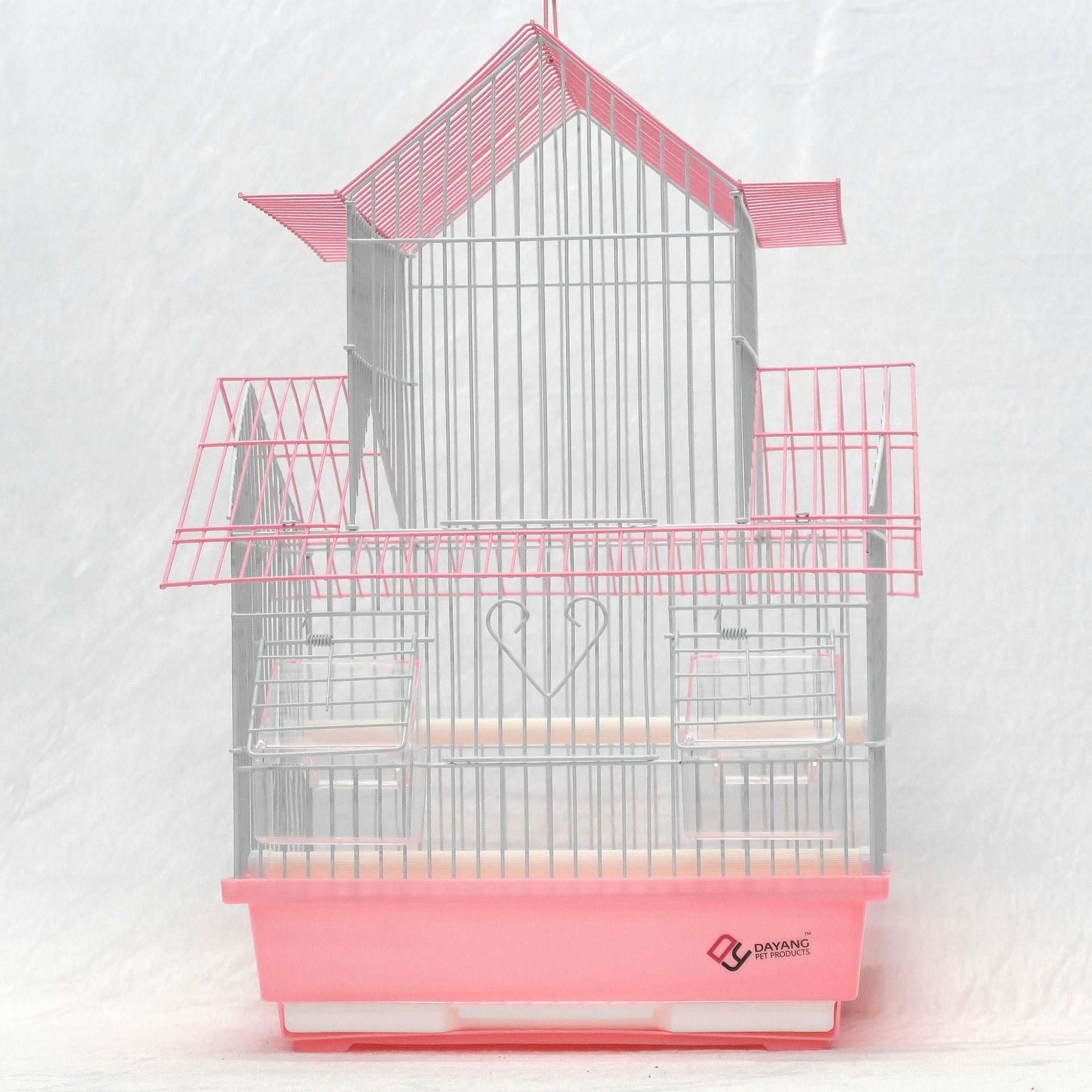 达洋鸟笼 虎皮鹦鹉鸟笼子 小型鸟窝 观赏鸟笼子 金属通用鸟笼批发