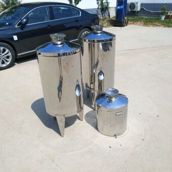 定制不锈钢酿酒桶 小型储酒罐 100斤酒奶油密封运输桶可定制 a169