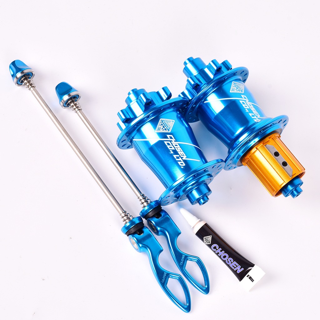 台湾乔森花鼓150响4培林山地车花鼓碟刹32孔超轻dt全棘爪11速盒装