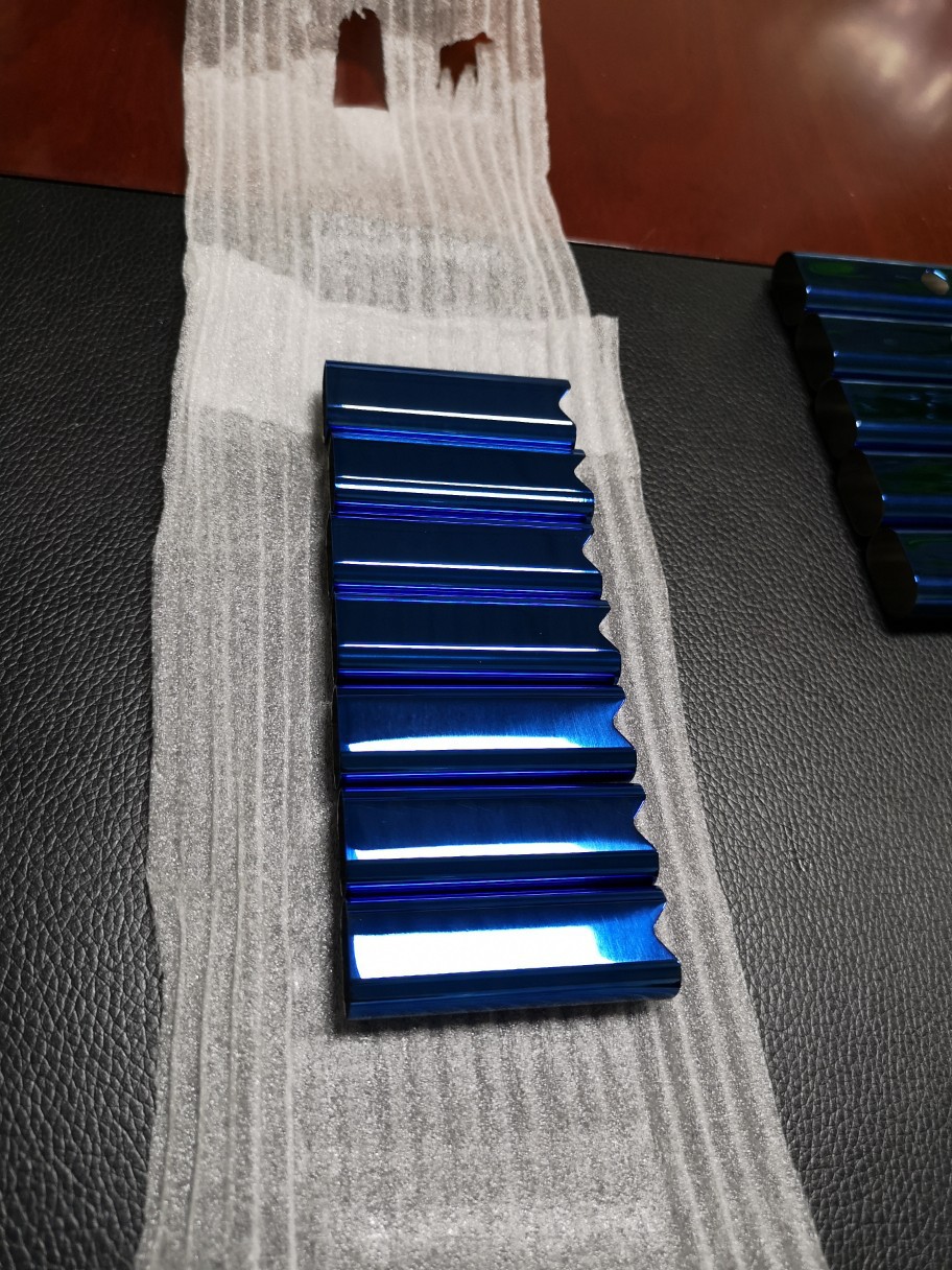 厂家批发 不锈钢精密扁烟管 真空镀蓝色异型管 雾化器不锈钢管