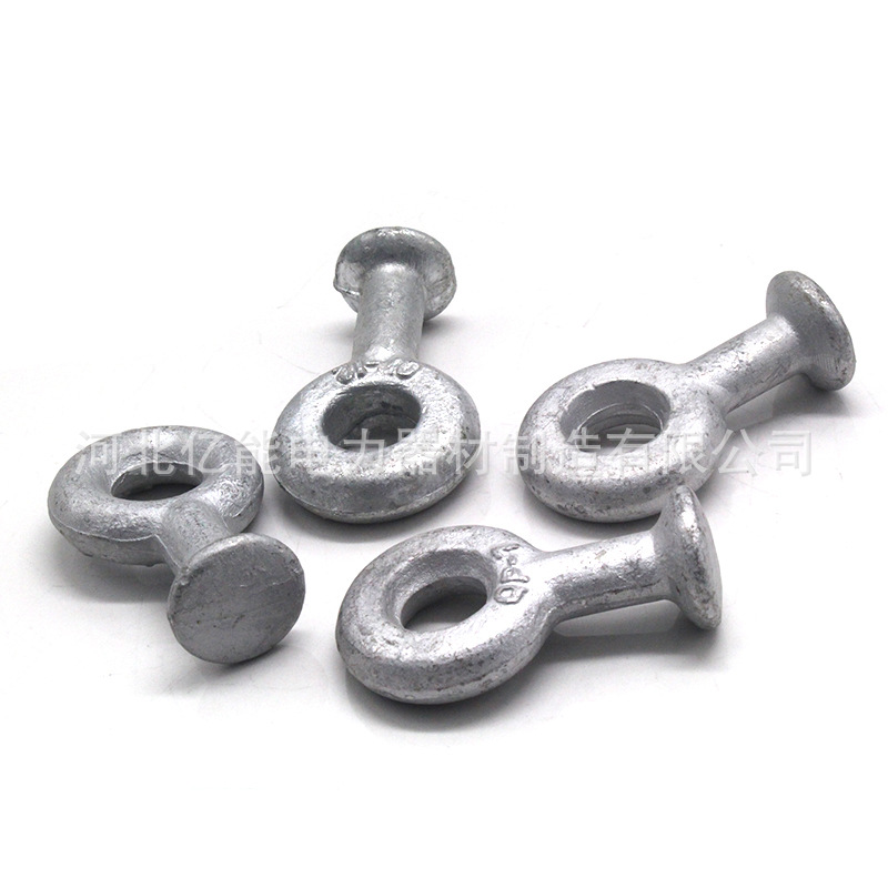 电力金具热镀锌球头挂环qp-7 线路金具球头环 电力铁附件可定制