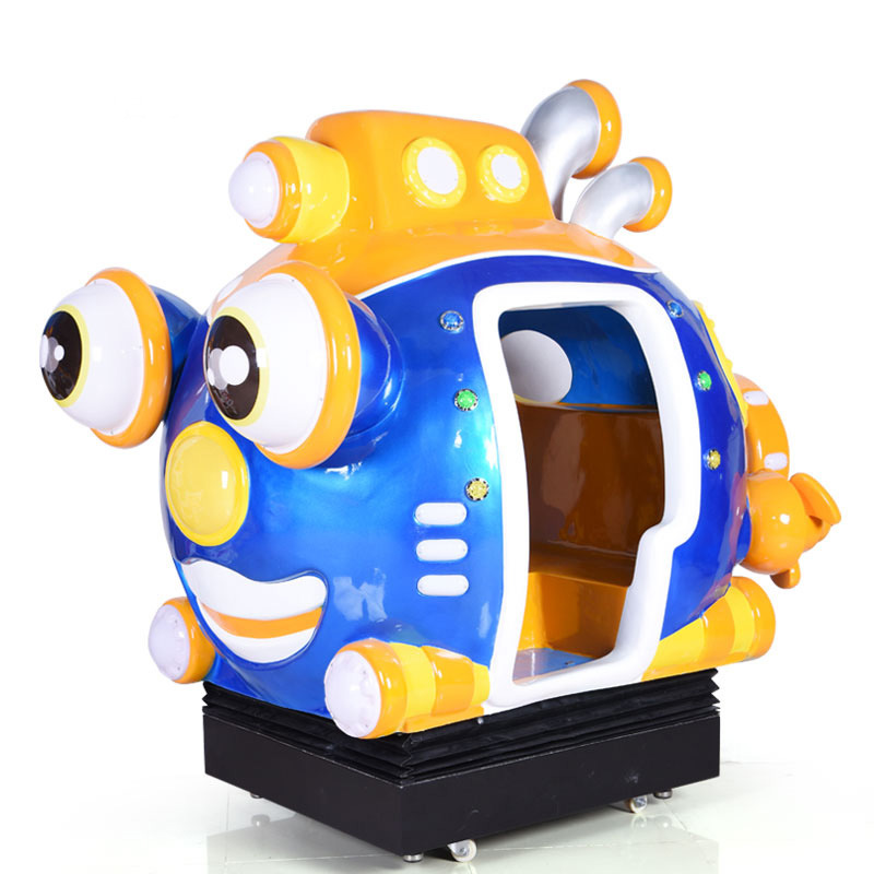 2019新款动感潜艇摇摆机 带游戏互动 潜水艇游戏机儿童乐园游艺机