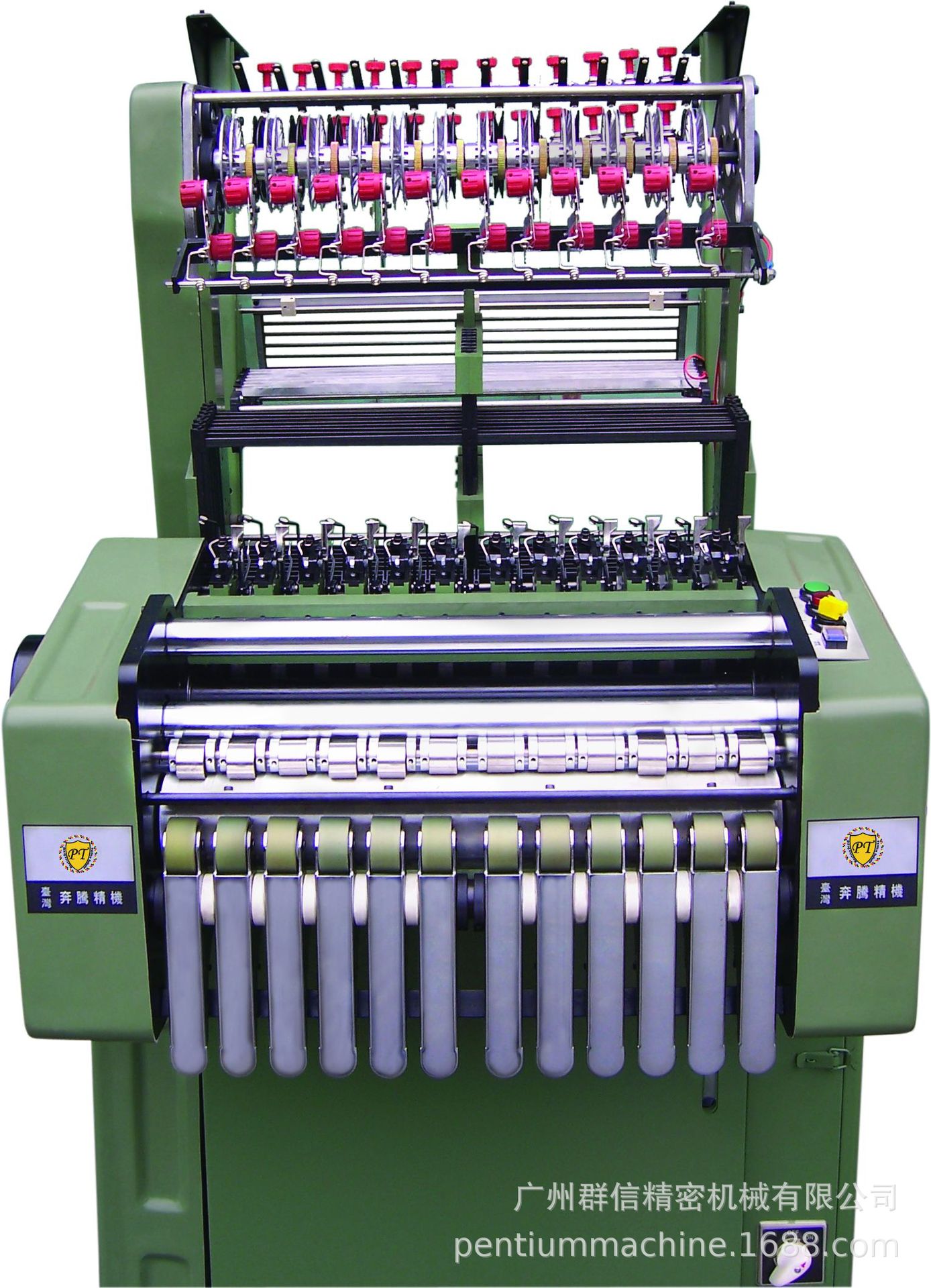 pt台湾奔腾鞋带补强带平纹棉带包边带高速织带机pta12/12