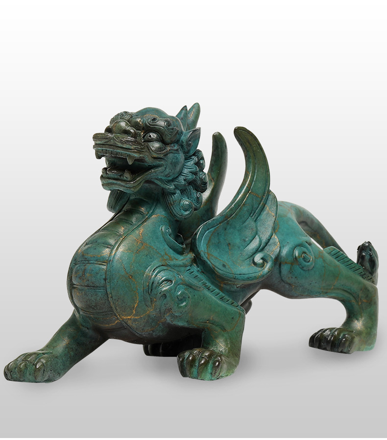 开光纯铜貔貅摆件玄关 客厅家居装饰品店铺开业工艺礼品