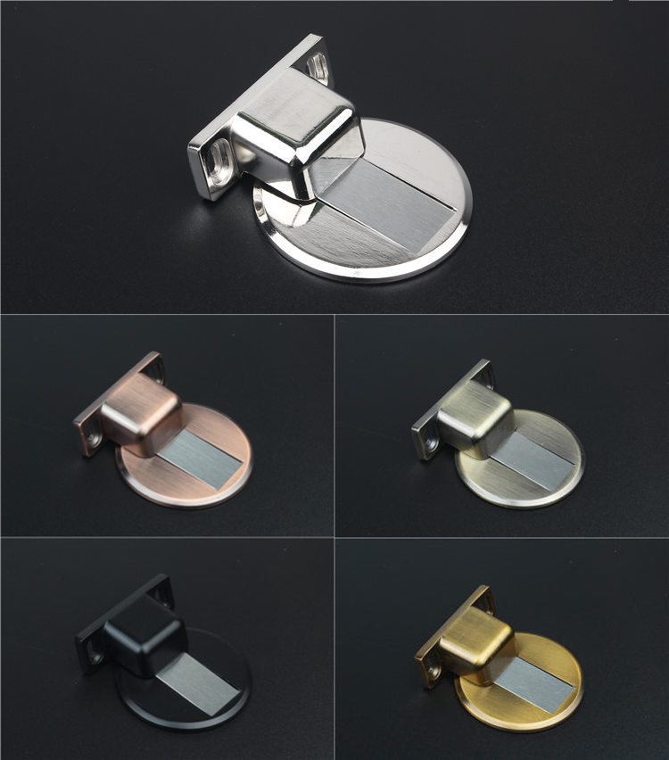 地吸 隐形免打孔定位卧室静音防撞挡顶碰板门碰卫生间 防踢木门吸