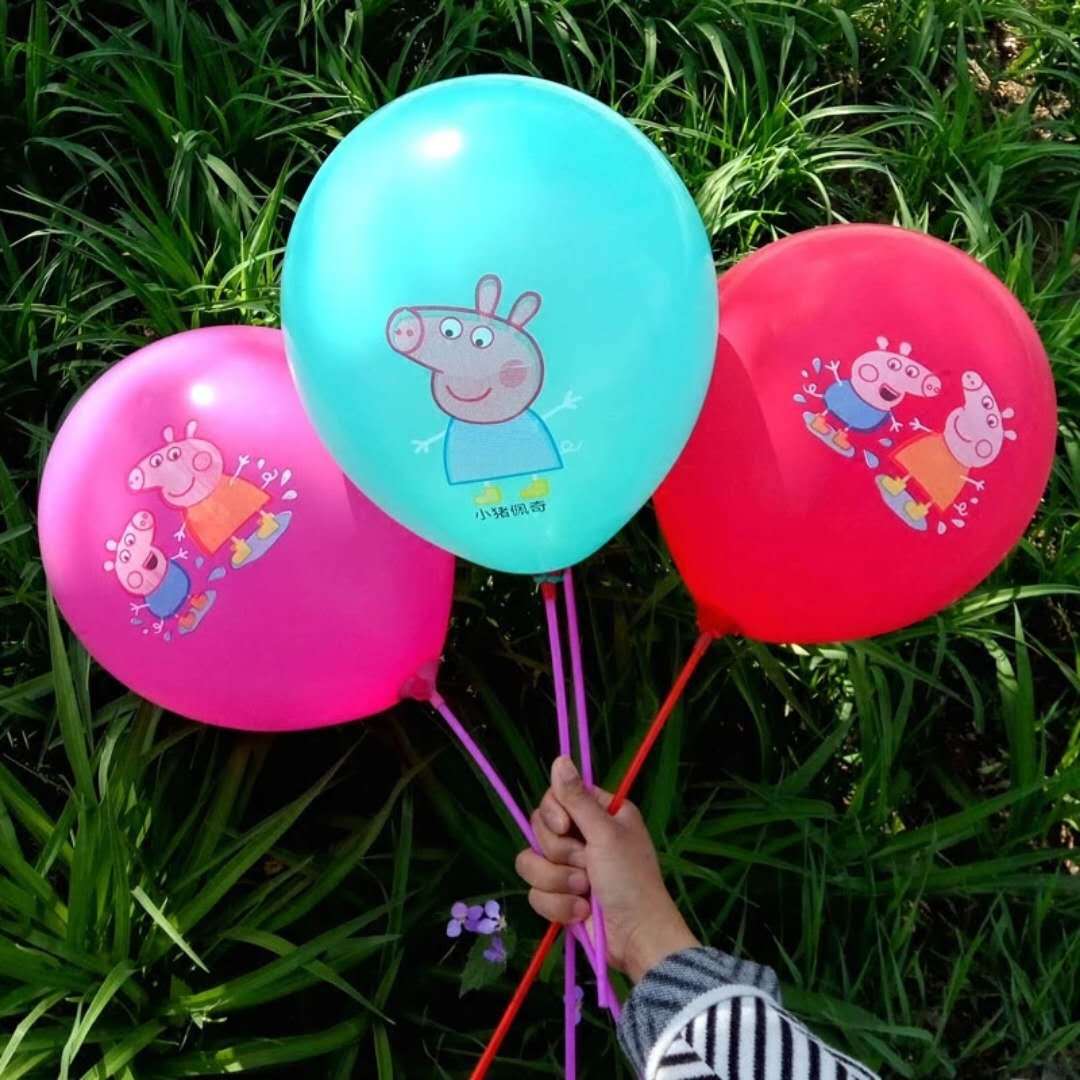 广告气球_卡通广告气球 小猪气球背面 儿童生日派对 - 阿里巴巴