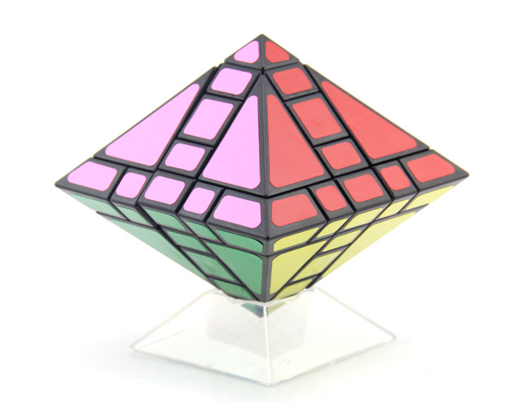 智力乐园八面体混元魔方一号增强版 异形8面体钻石混元斜转魔方