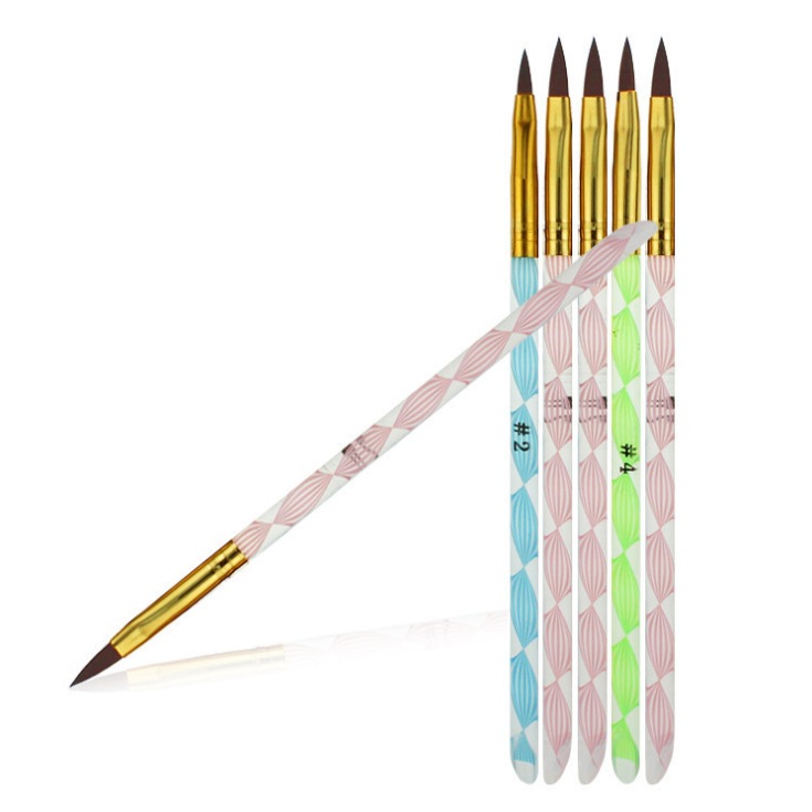 Nail Art Foreign Trade Brush Screw Rod Crystal Pen Crystal Nail Nail Art Crystal Pen