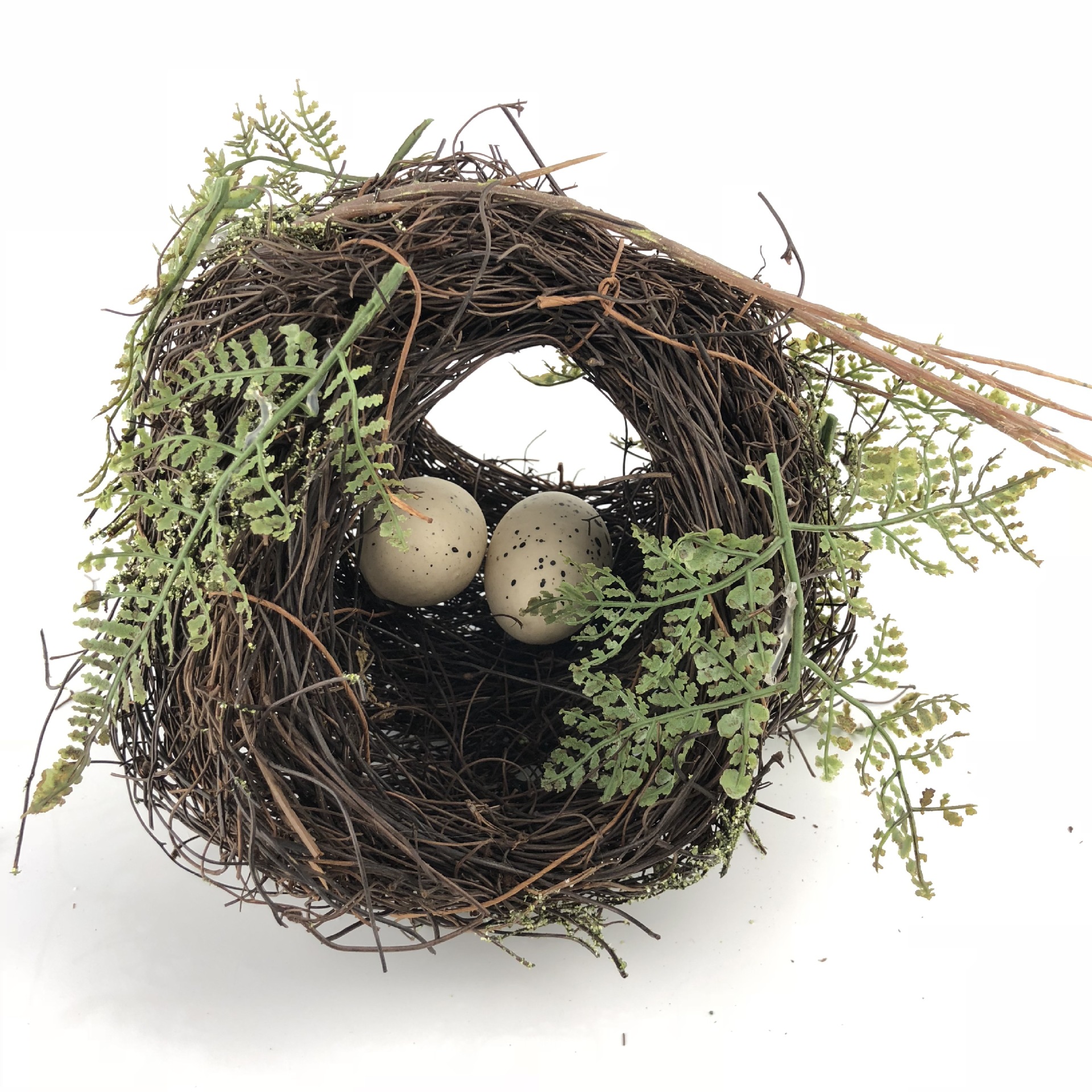 森越手工草编织鸟窝创意工艺品民宿家居花园装饰田园回归自然