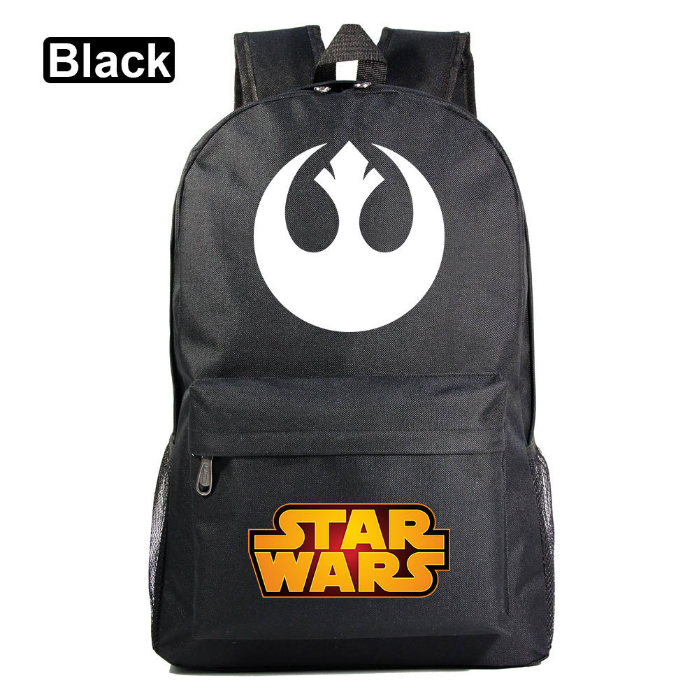 热销美剧星球大战反抗军标志青少年学生书包男女休闲双肩背包